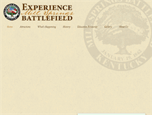 Tablet Screenshot of millsprings.net